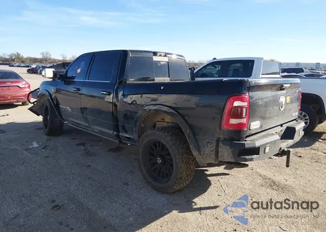 2022 Ram 2500 Limited Longhorn 4X4 6'4 Box from USA, damaged, VIN 3C6UR5GL7NG192791